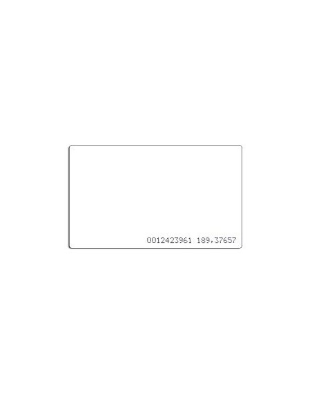 Tarjetas IDCARD02 ID Ultradelgadas Imprimibles con Numero de Folio