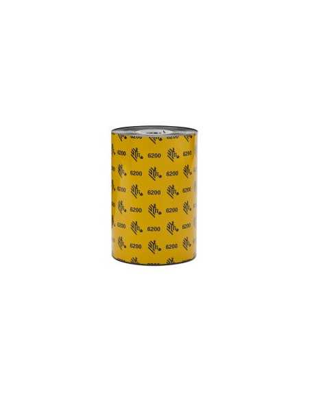 Zebra 6200BK11045 Ribbon Resina Cinta industrial - c3mayorista.com