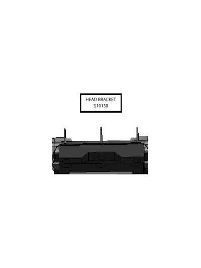 Evolis S10138 - Print Head Bracket Prim