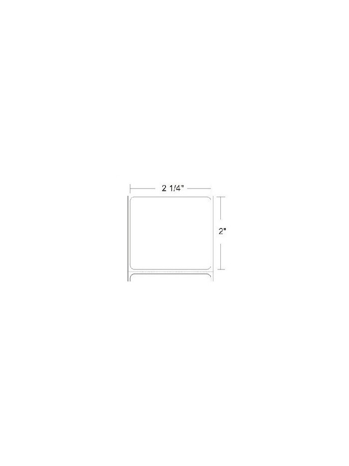 Zebra 10009525 | Rollos Etiquetas 2.25" x 2" Z-SELECT 4000T | c3mayorista.com