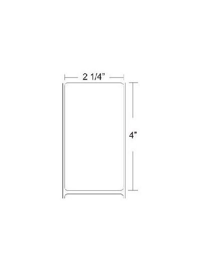 Compre Zebra 10009527 Etiquetas 2.25" x 4" Z-SELECT 4000T | C3MAYORISTA.COM