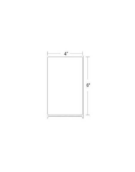 10005849 - Zebra Etiquetas 4" x 6" Z-SELECT 4000T REMOVABLE