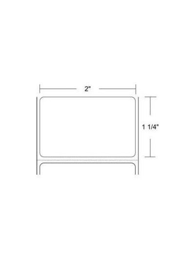 18940 - Zebra Etiquetas 2" x 1.25" Z-ULTIMATE 3000T blanco