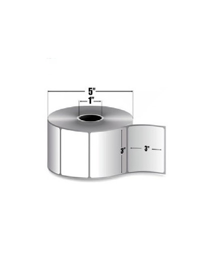 18942 - Zebra Etiquetas 3" x 3" Z-ULTIMATE 3000T blanco