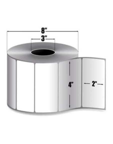 18951 - Zebra Etiquetas 4" x 2" Z-ULTIMATE 3000T blanco
