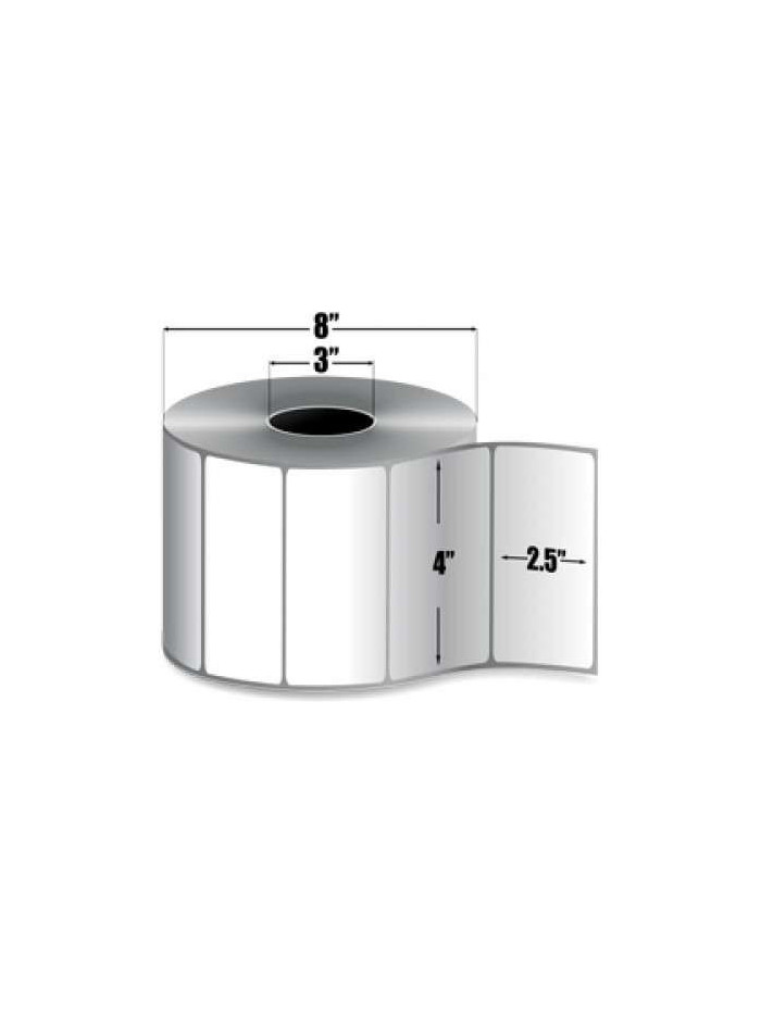 10000294 - Zebra Etiquetas 4" x 2.5" Z-PERFORM 2000D