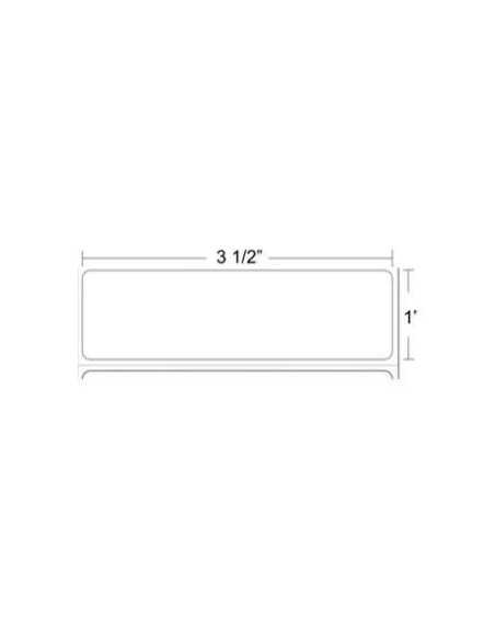 10010243 - Zebra Etiquetas 3.5" x 1" Z-PERFORM 2000T