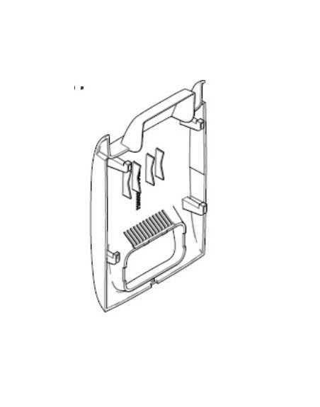 Zebra P1094879-060 - Kit panel trasero una cara ZC100