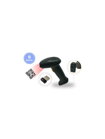 LECTOR UNITECH MS838B IMAGER 2D INALAMBRICO USB 2.4GHZ BT 100 MTS