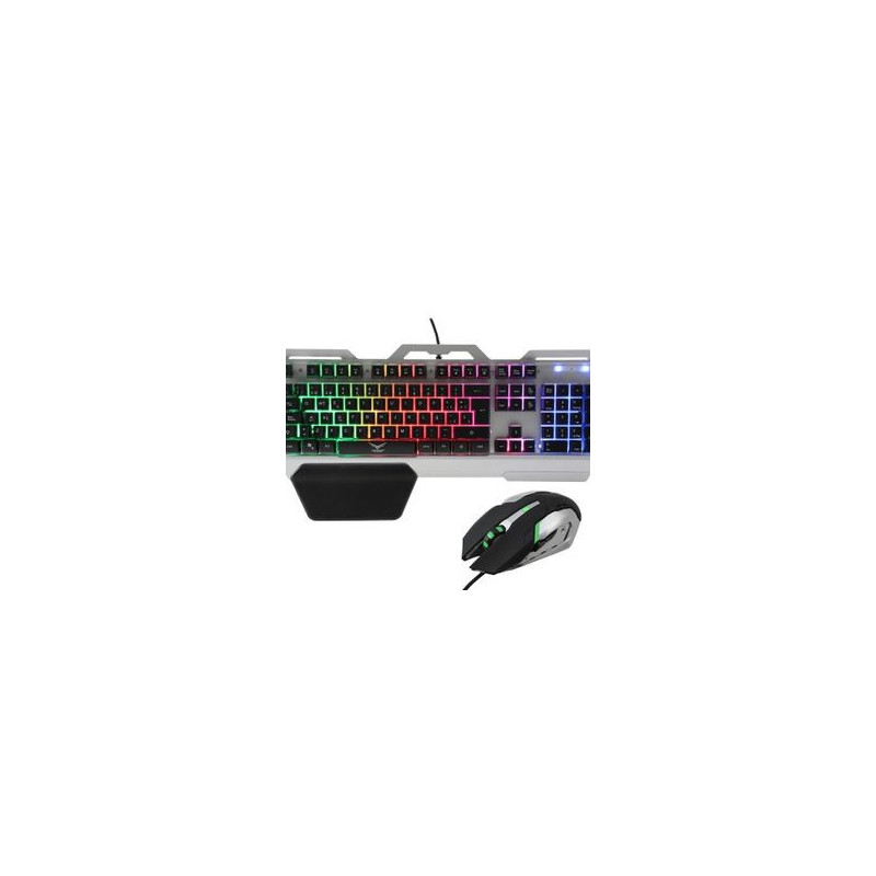 Kit de Teclado y Mouse Gaming 🎮 Naceb Technology NA-0911 USB Negro