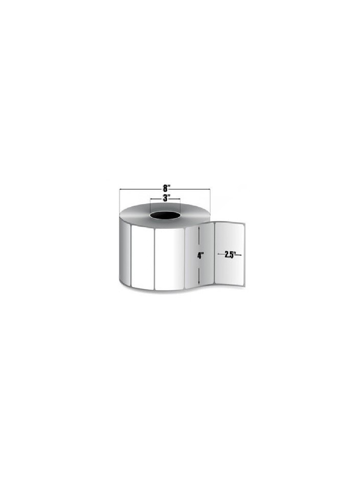 🛒 ZEBRA 94681 | Rollo de Etiquetas Premium Z-Select 4000T (4" x 2.50")