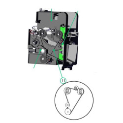 EVOLIS S10092 repuesto banda alimentador de tarjetas | c3mayorista.com