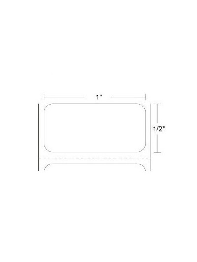 10008510 - Zebra Etiquetas 1" x 0.50" Z-ULTIMATE 2000T