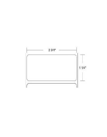 10011701 - Zebra Etiquetas 2.75" x 1.25" Z-ULTIMATE 3000T