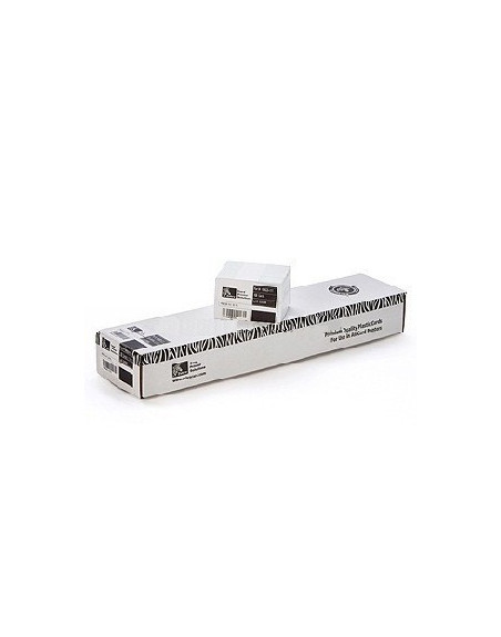 Zebra 104523-111 Tarjetas de PVC Blancas